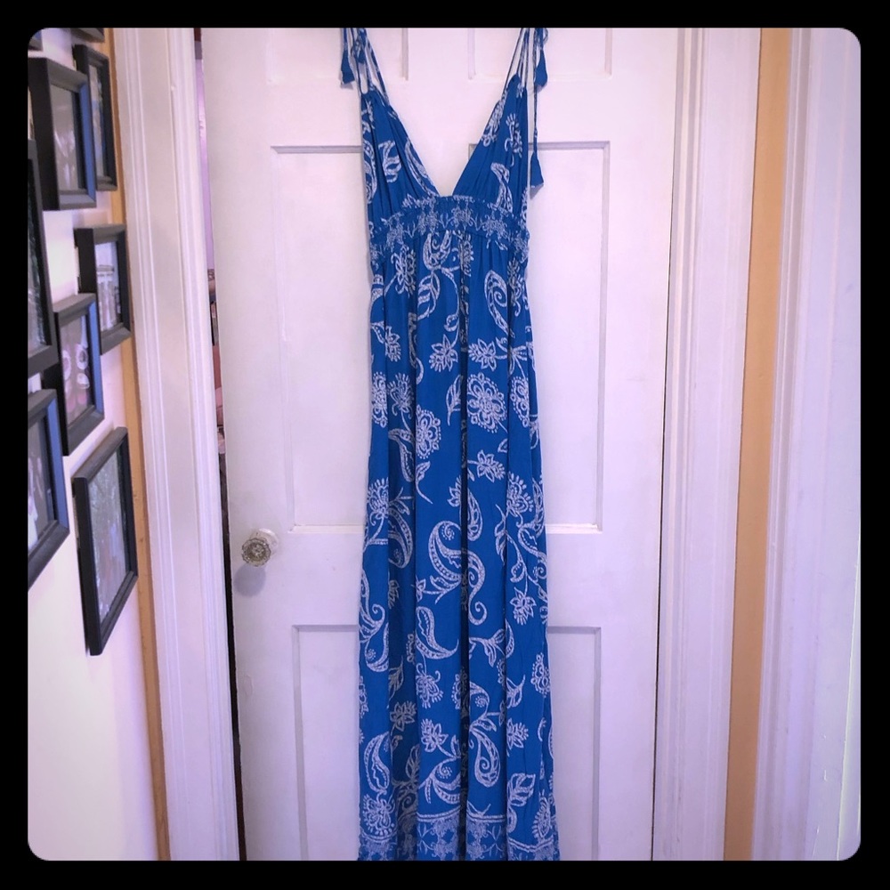 Fringe Maxi Dress